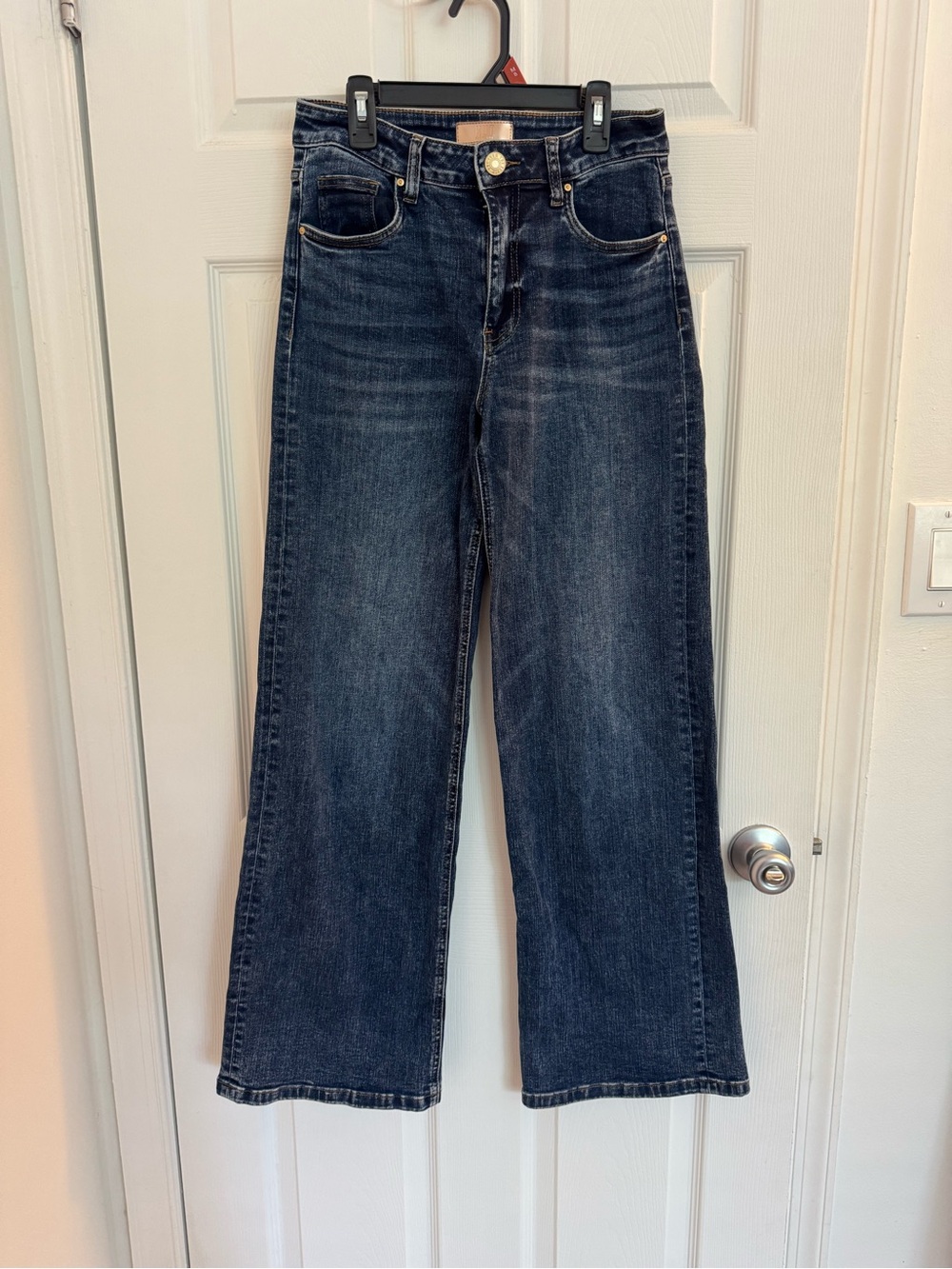 Kut from the Kloth Dark Blue Wide-Leg Jeans